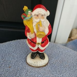 Vintage Santa United States 1925 Porcelain Ceramic